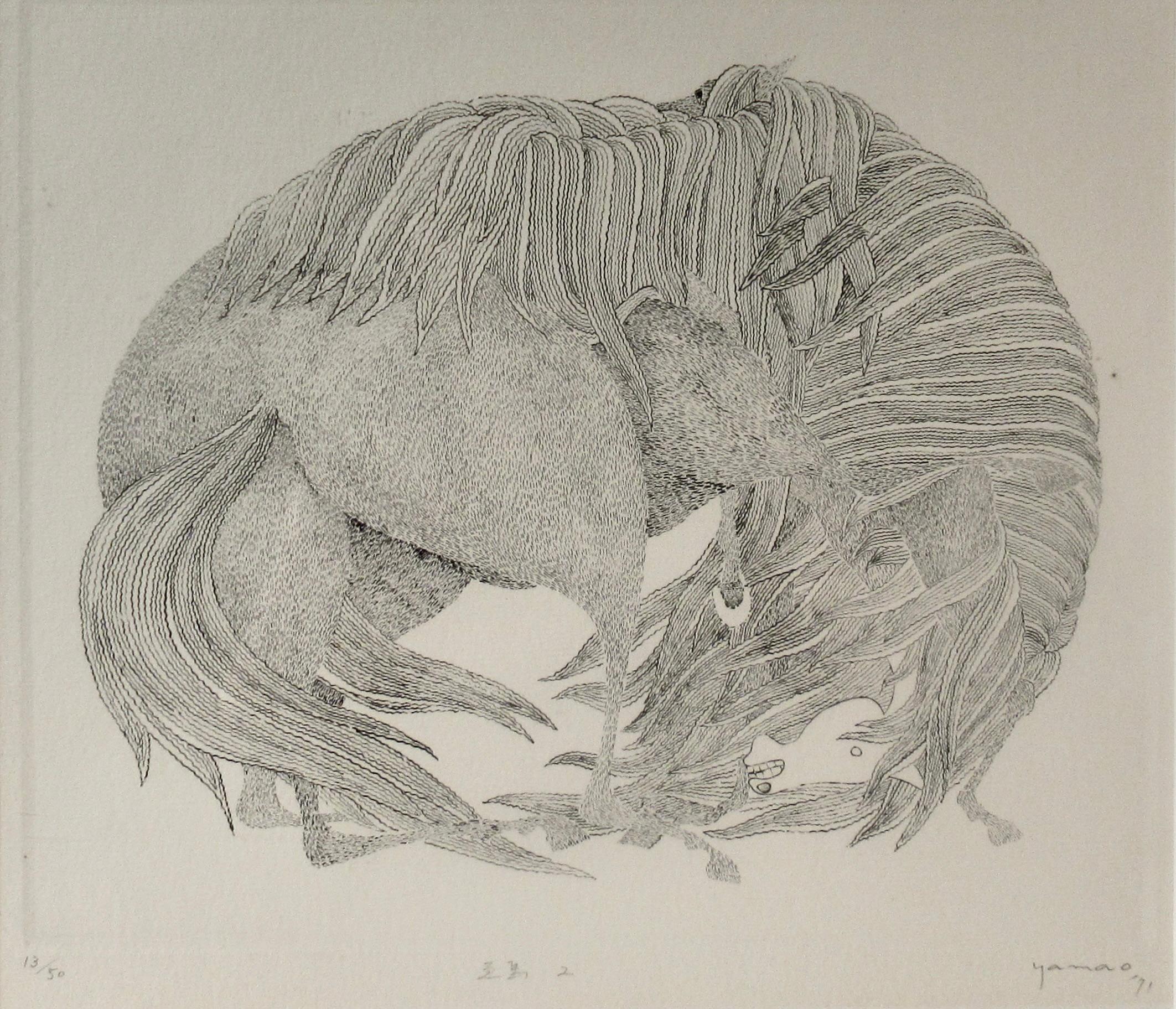 Pferd – Print von Akio Yamao