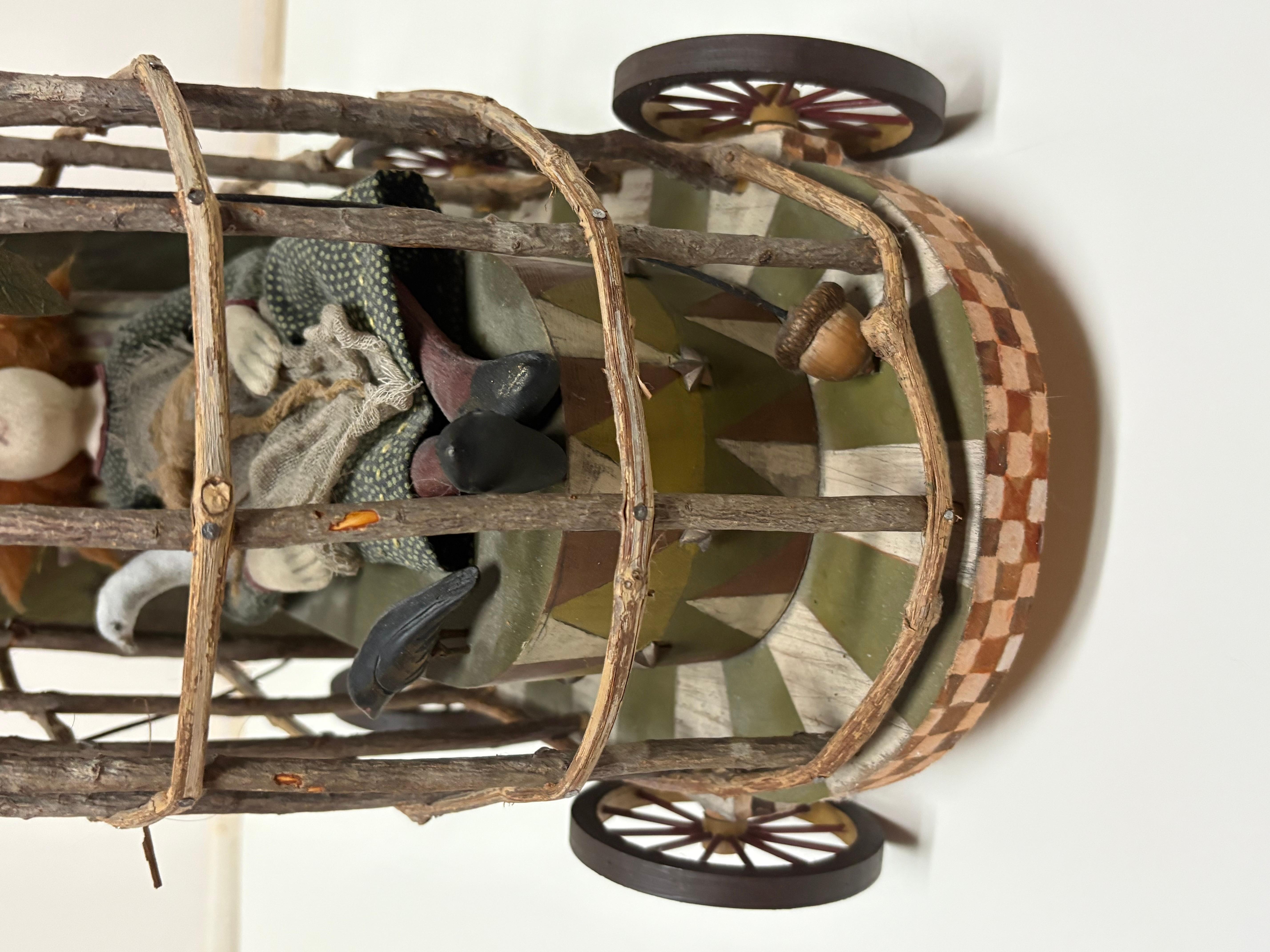 “Lady On Horse Carrying Child Sculpture” For Sale 9