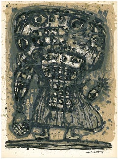 "Enfant" original lithograph