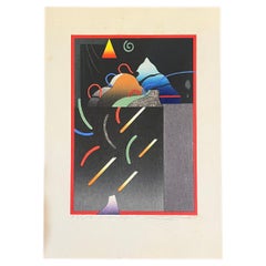Akira Kurosaki, imprimé sur bois postmoderne signé et numéroté Moonlight 93/250