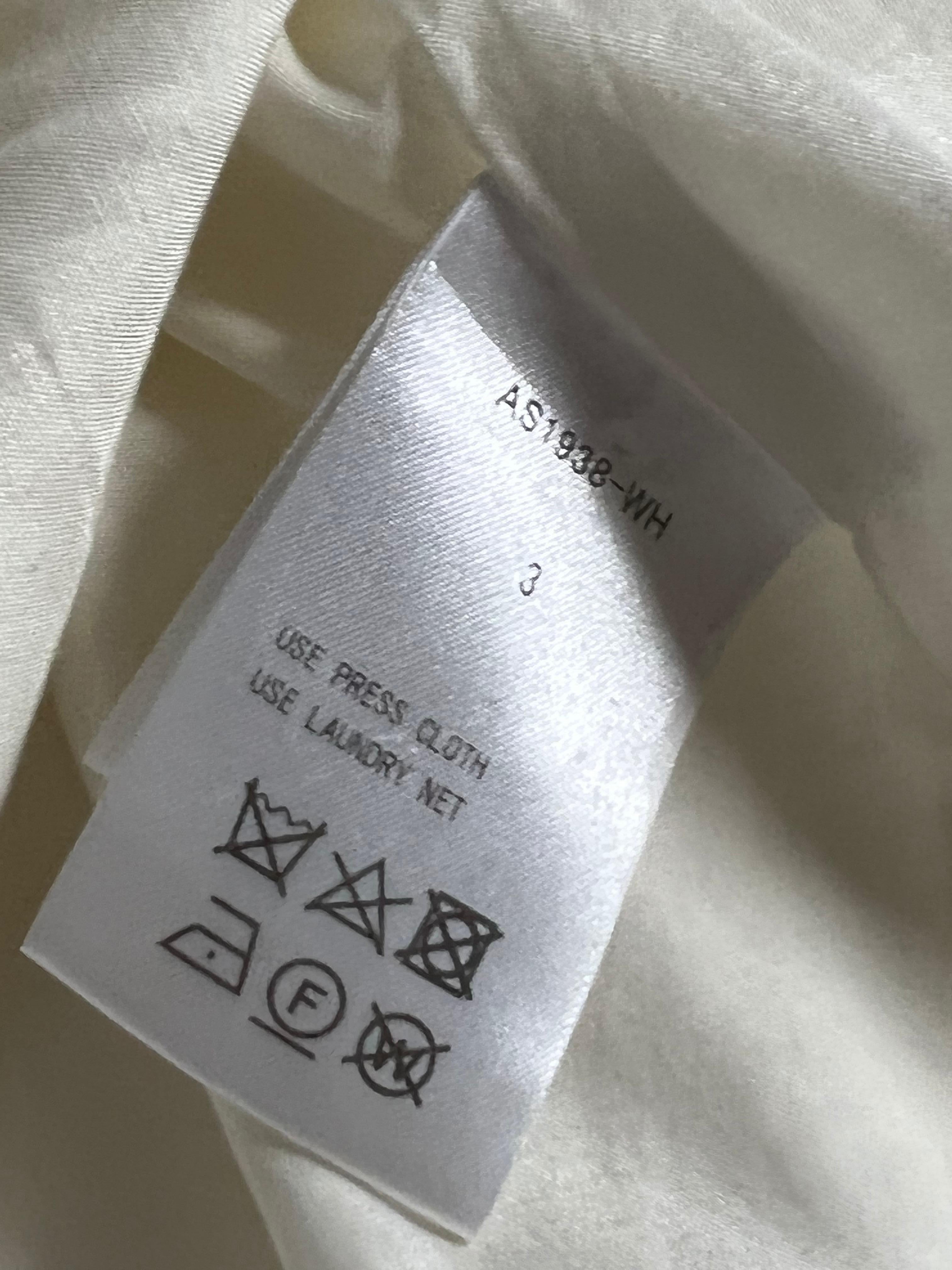 Akira Naka  Camicetta bianca, taglia 3 in vendita 5