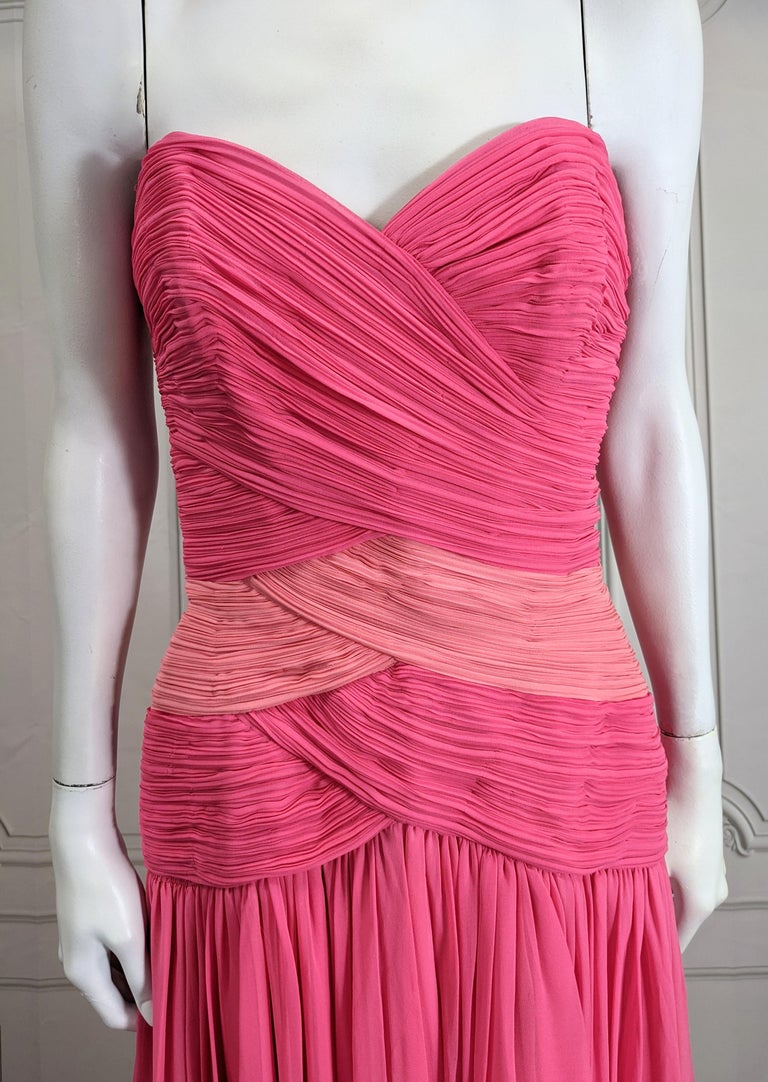 hot pink and gold prom dress Amarra 89057 Sequin Long Formal Evening Prom Dress – The Dress Outlet main image 0