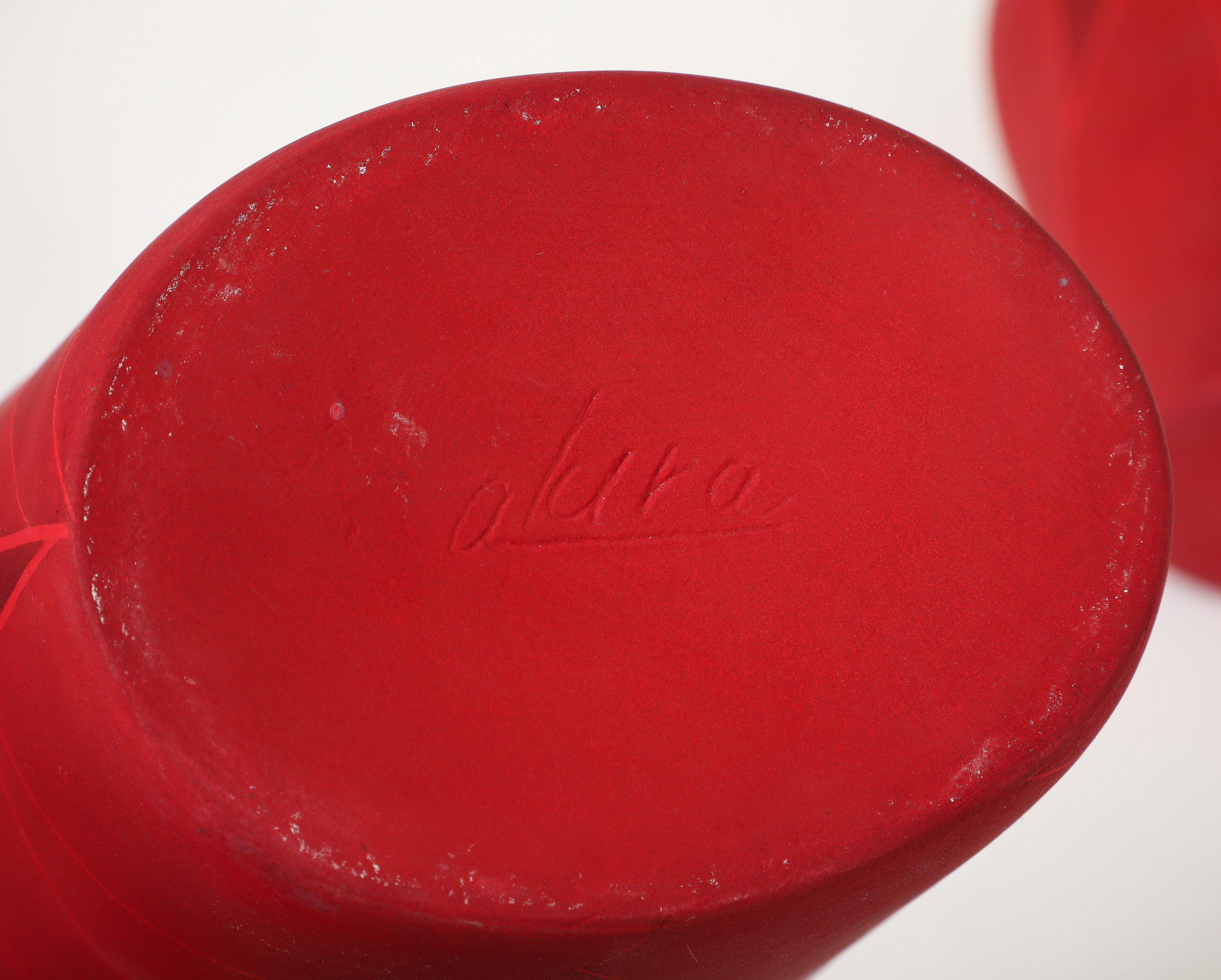 Akira Yamada, Burning Red Vessel no. 3 (猩々緋彩器 no. 3), 2024 in vendita 1