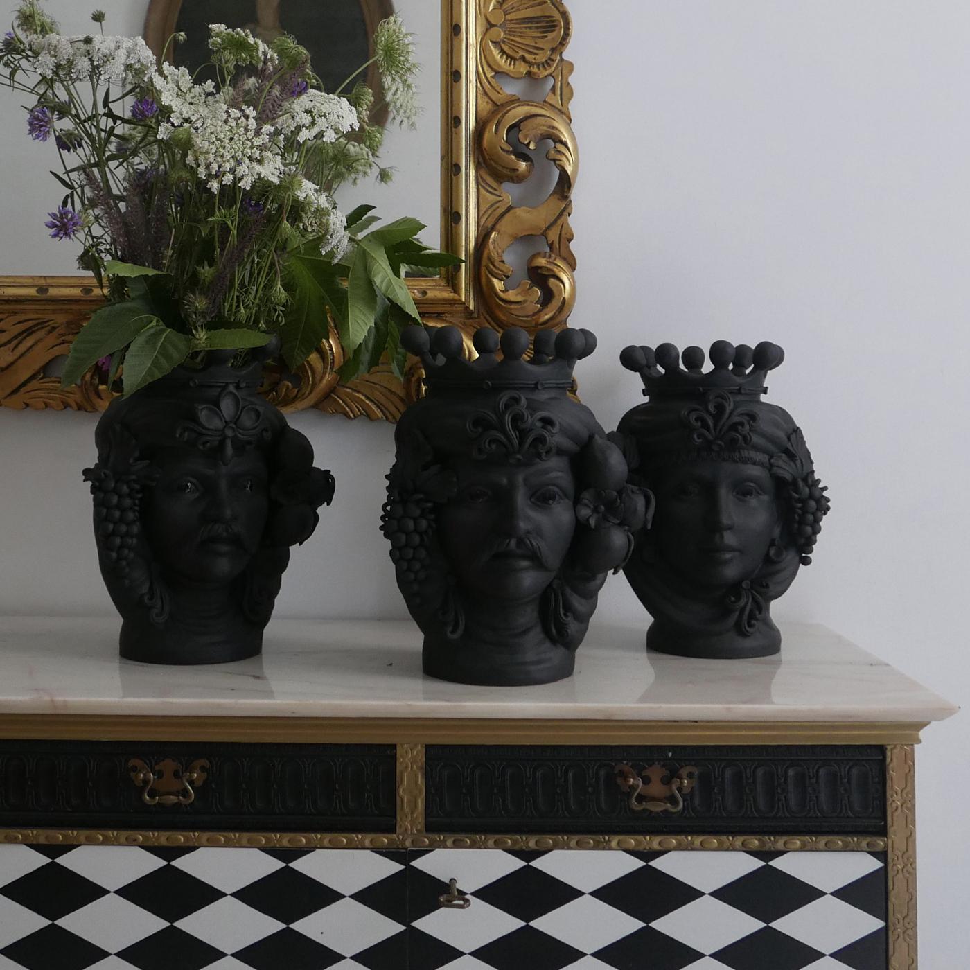 Akis II Head Vase In New Condition For Sale In Milan, IT