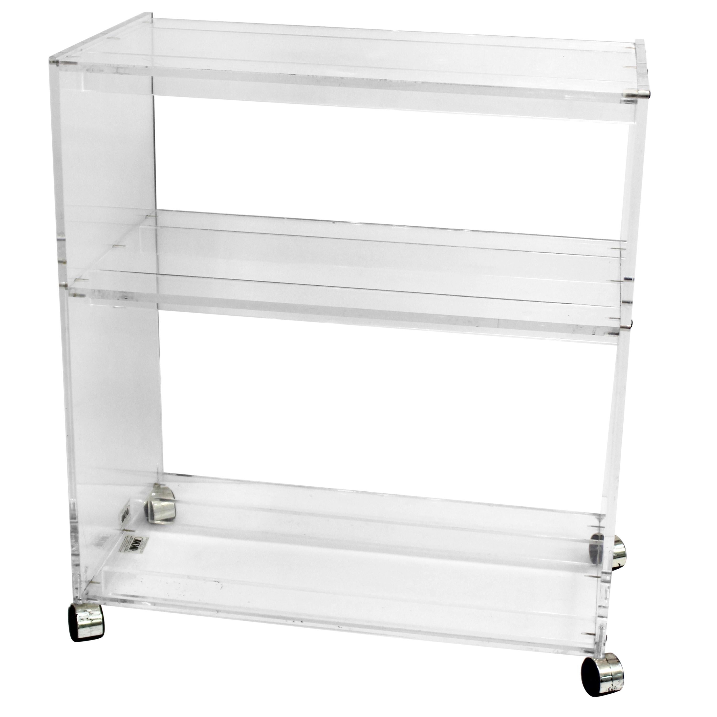 AKKO Modern Acrylic Serving Cart