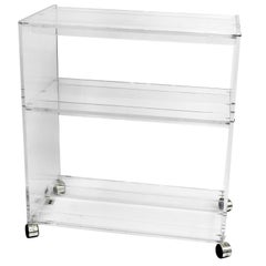 AKKO Modern Acrylic Serving Cart