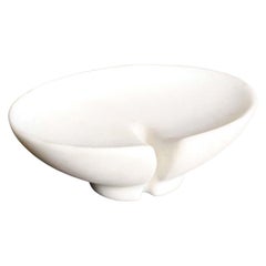 Assiette à savon AKMD Lily Pad en marbre