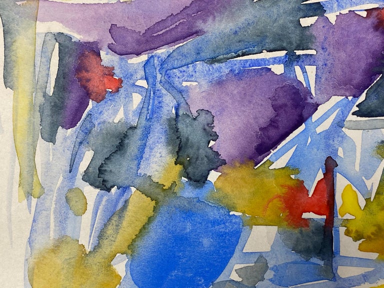 AKOS BIRO (HUNGARIAN 1911-2002)
watercolour/ gouache on card
size: 6 x 9 inches

Beautifully colourful, original painting by the very popular and highly regarded Hungarian/ French painter, Akos Biro (1911-2002).

The painting has impeccable