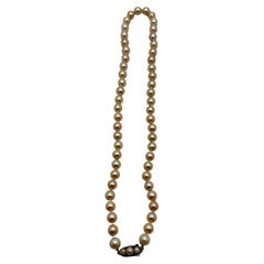 Akoya Cream Pearl Necklace