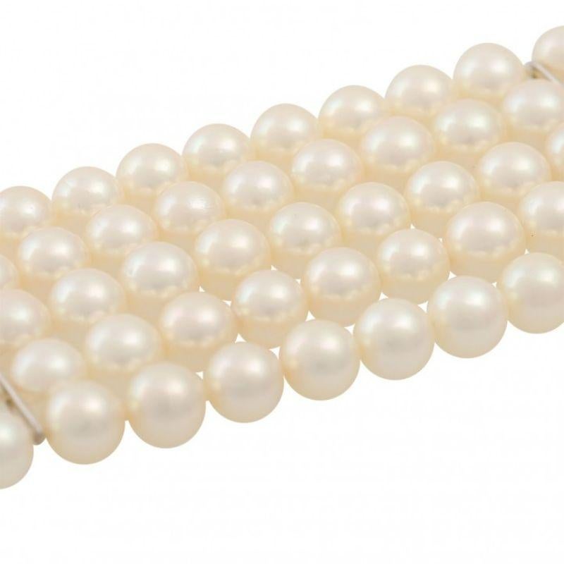 5 strand pearl bracelet