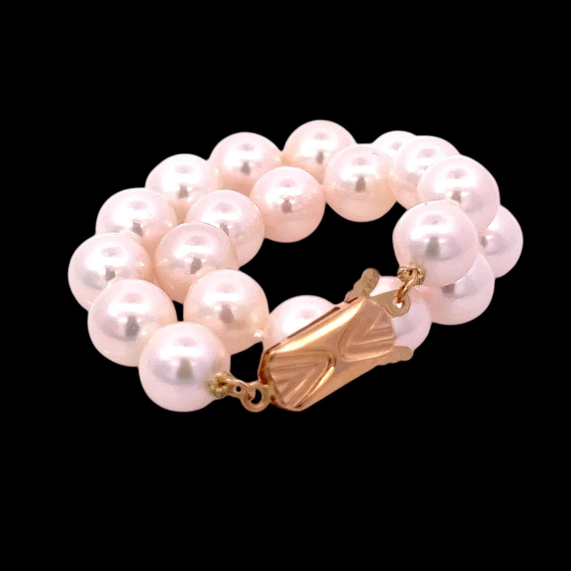 Fine Quality Japanese Akoya Pearl Bracelet 7.5