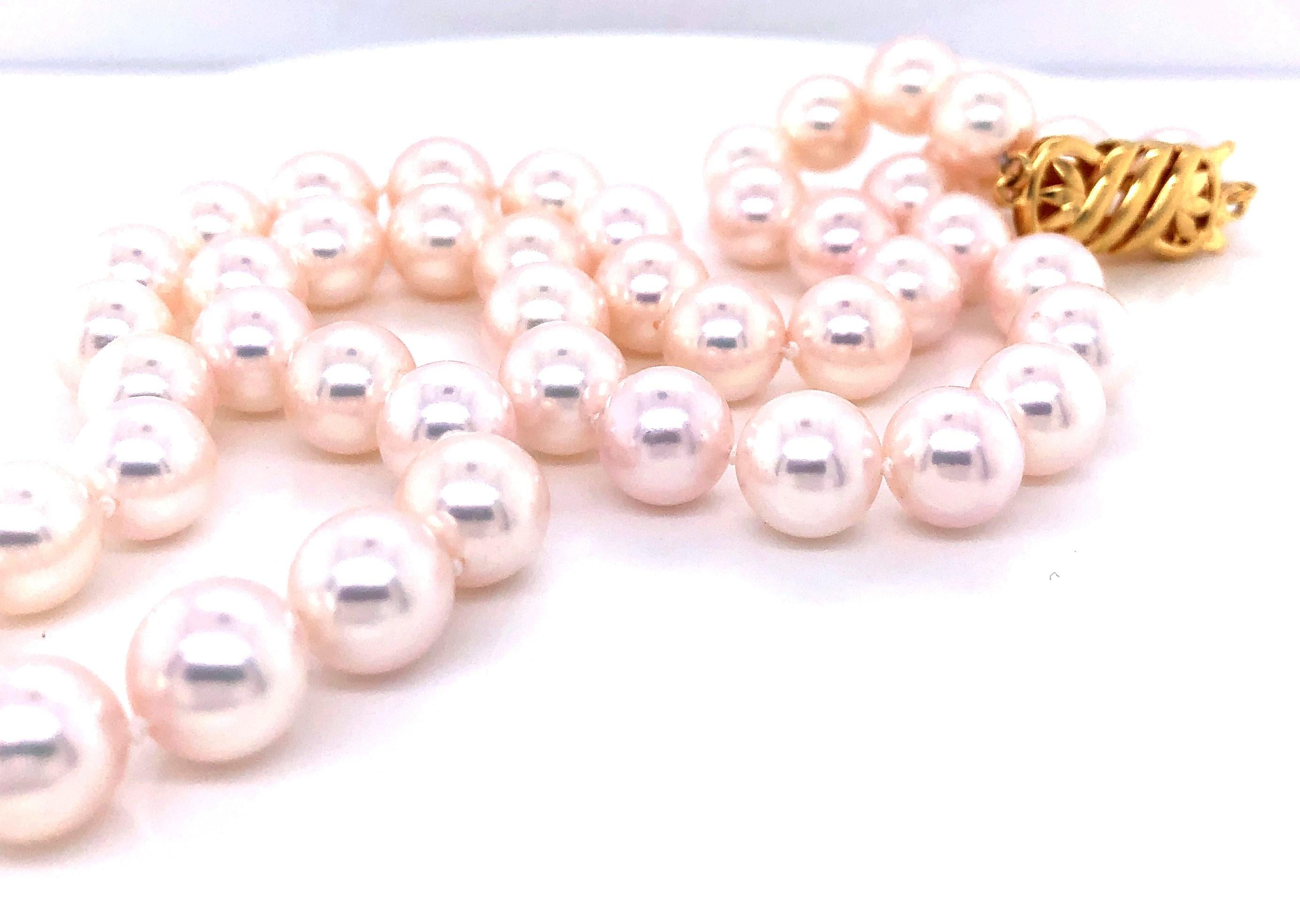 Contemporary Akoya Pearl Bracelet