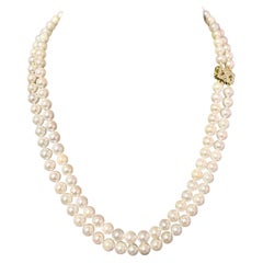Collares con cuentas de diamantes