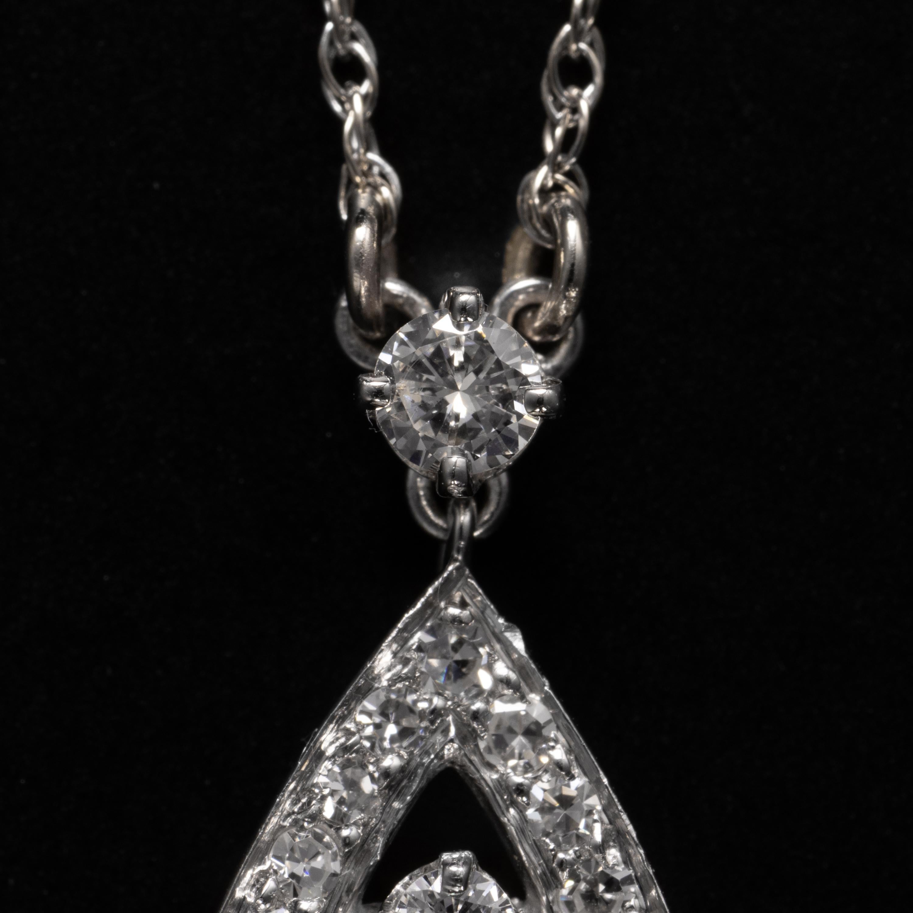 Artisan Akoya Pearl & Diamond Pendant, Circa 1970s