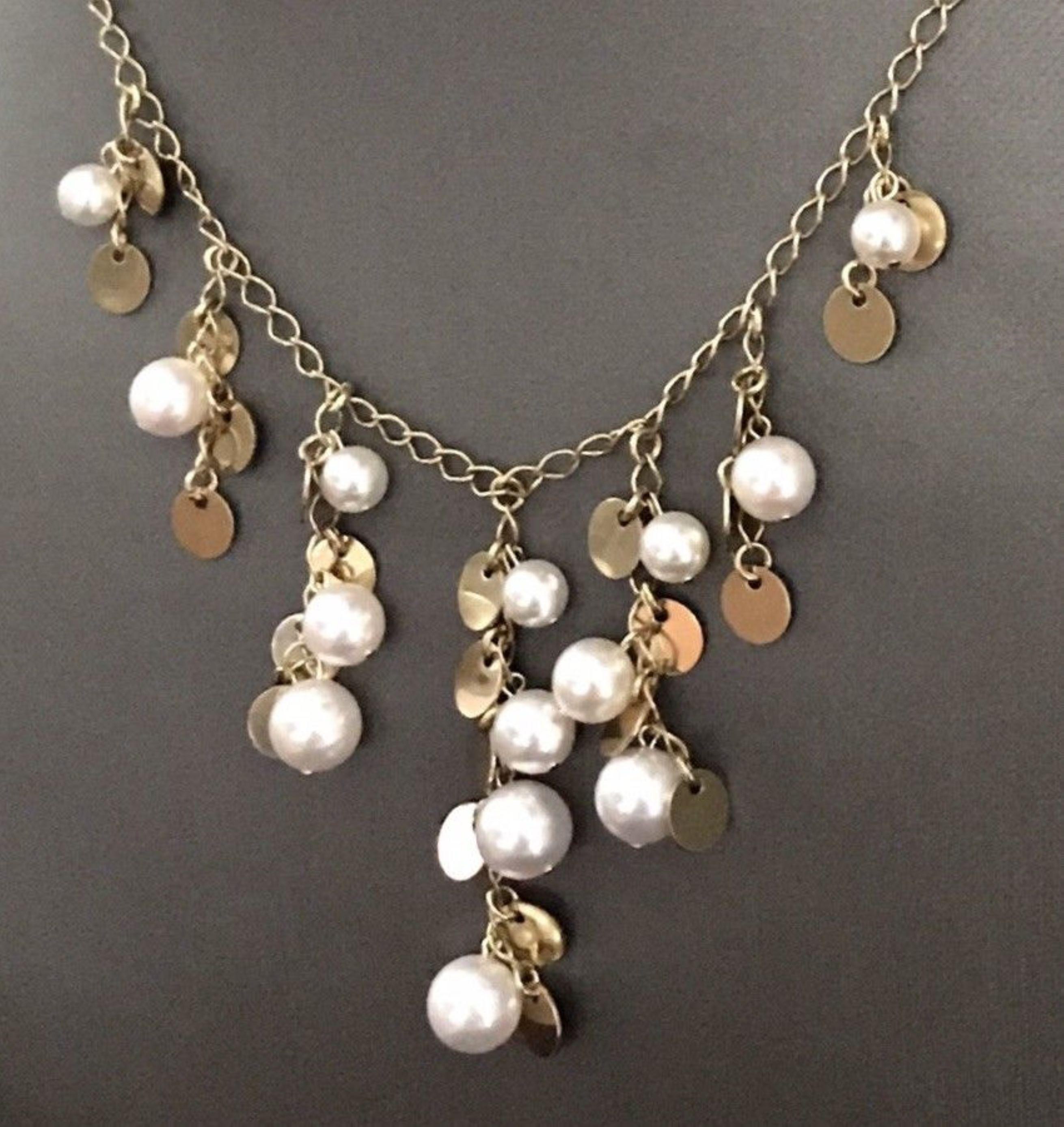 Akoya Pearl Necklace 14k Gold Hi Fashion Italy Certified In New Condition For Sale In Brooklyn, NY