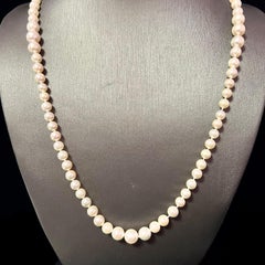 Collier de perles d'Akoya en or 14k 8.50 mm certifié