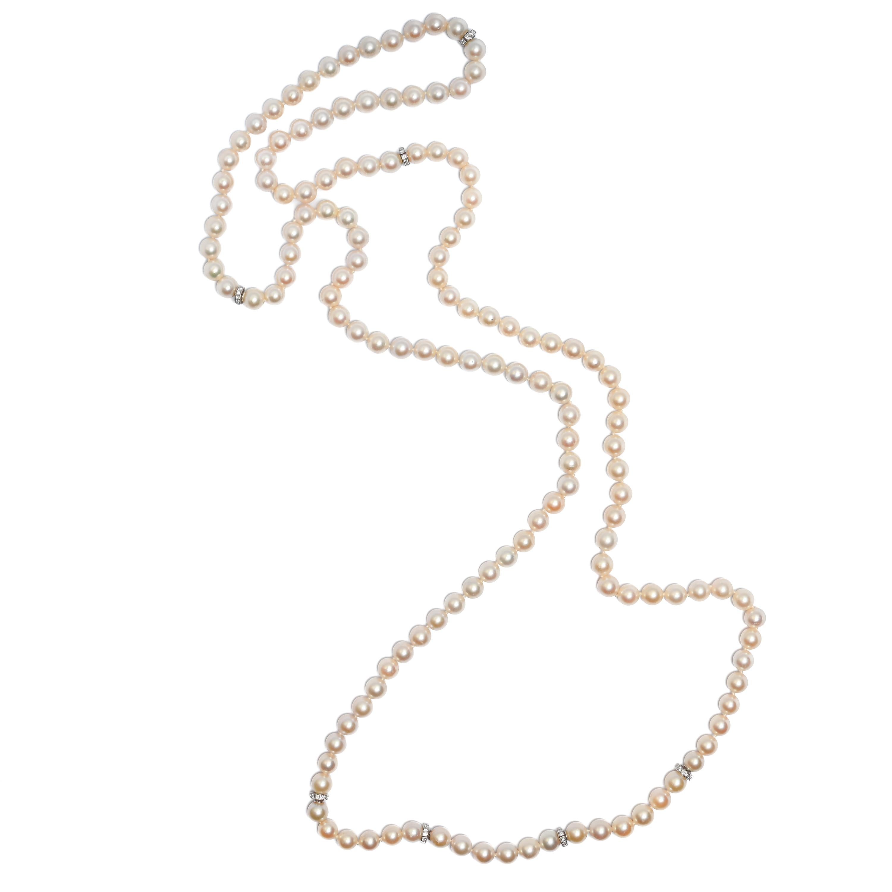 Collana di perle Akoya, 64