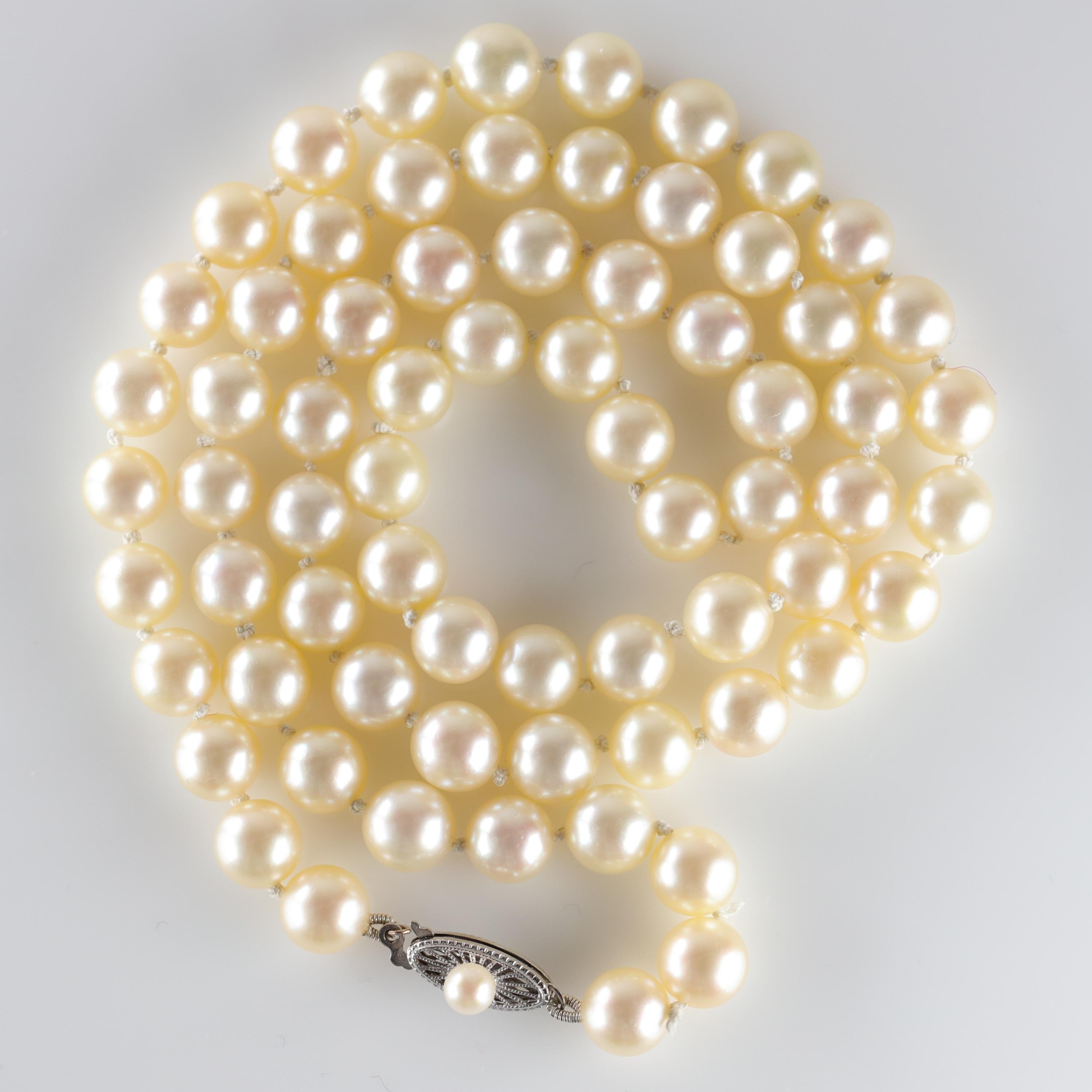 Women's Akoya Pearl Necklace from Midcentury