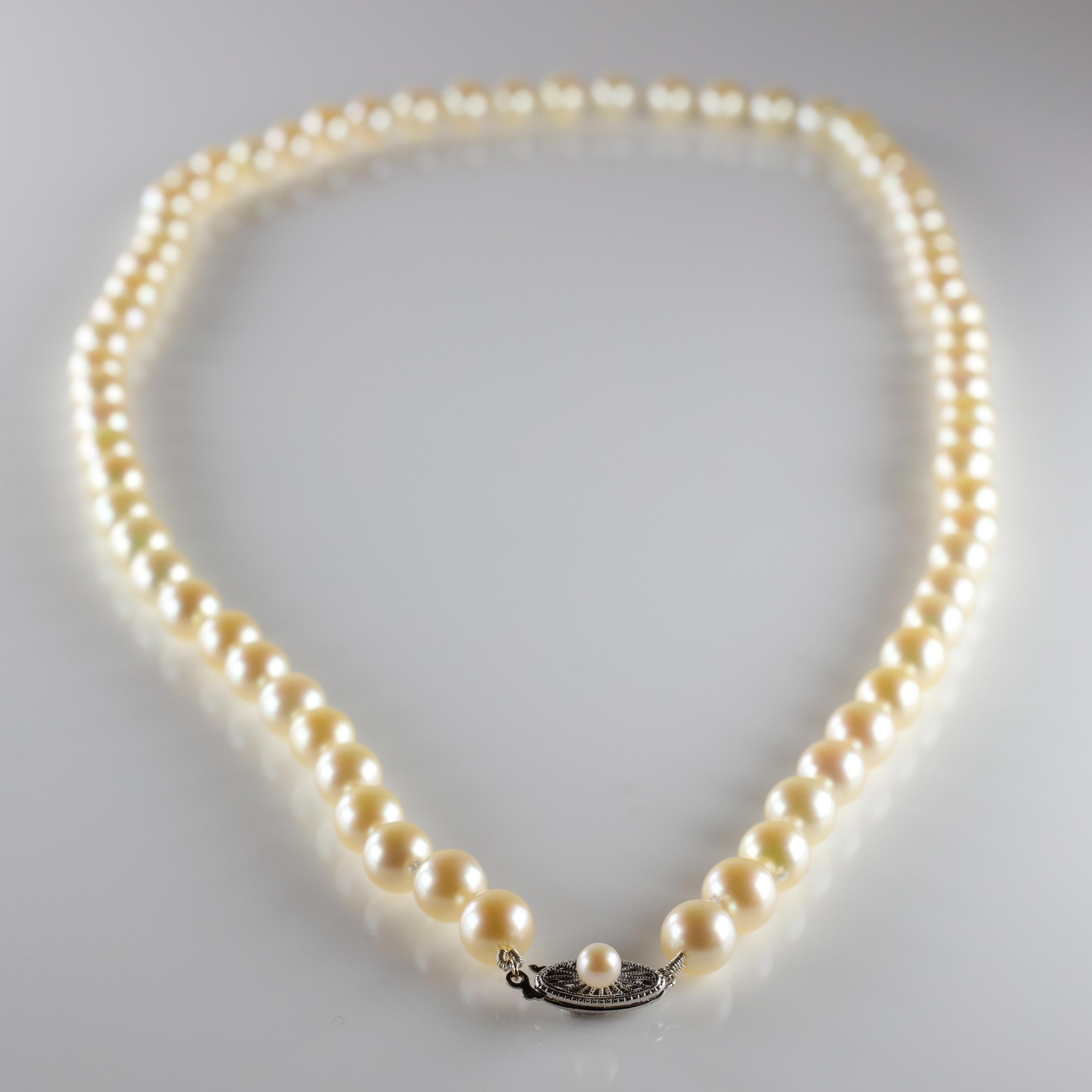 Akoya Pearl Necklace from Midcentury 1