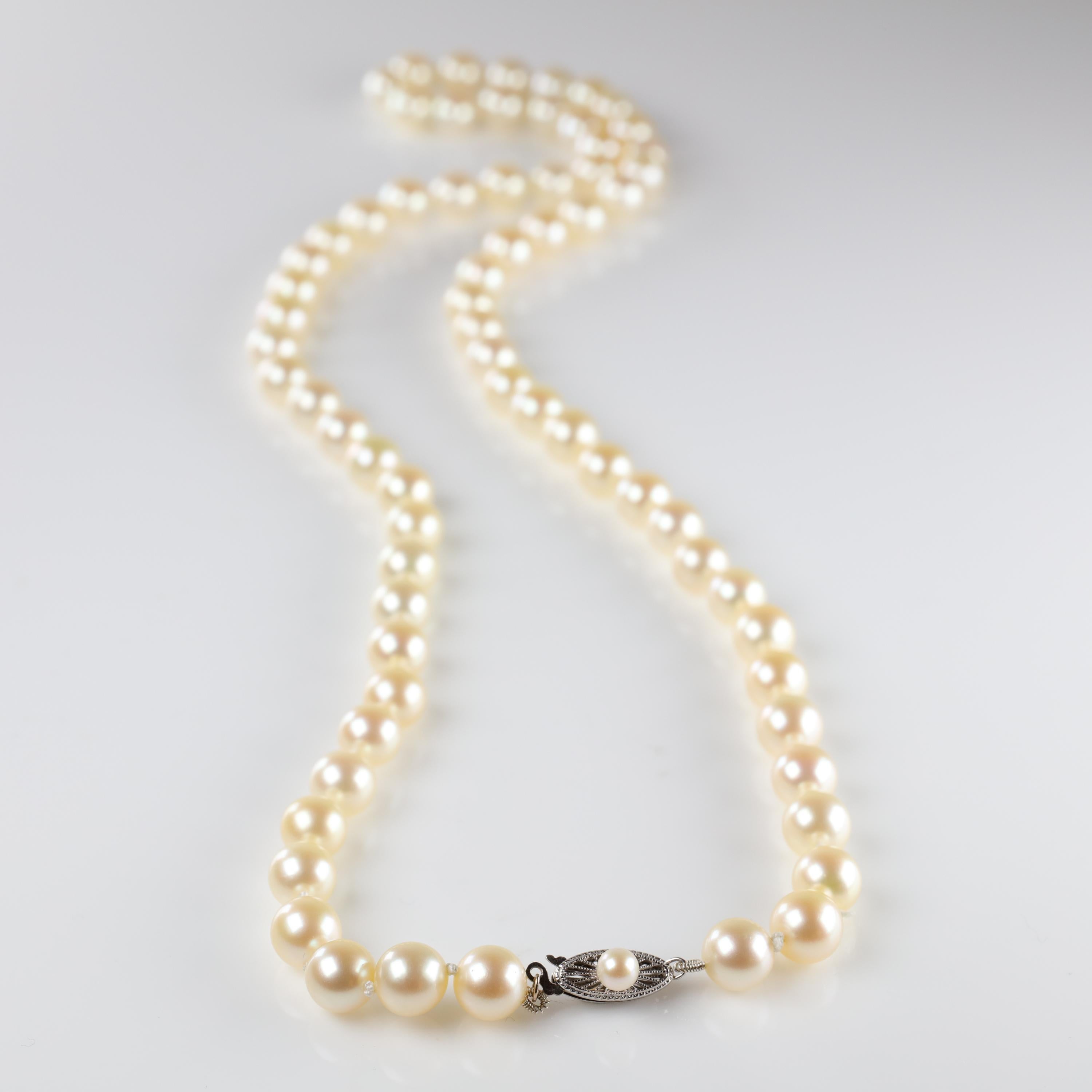 Akoya Pearl Necklace from Midcentury 2