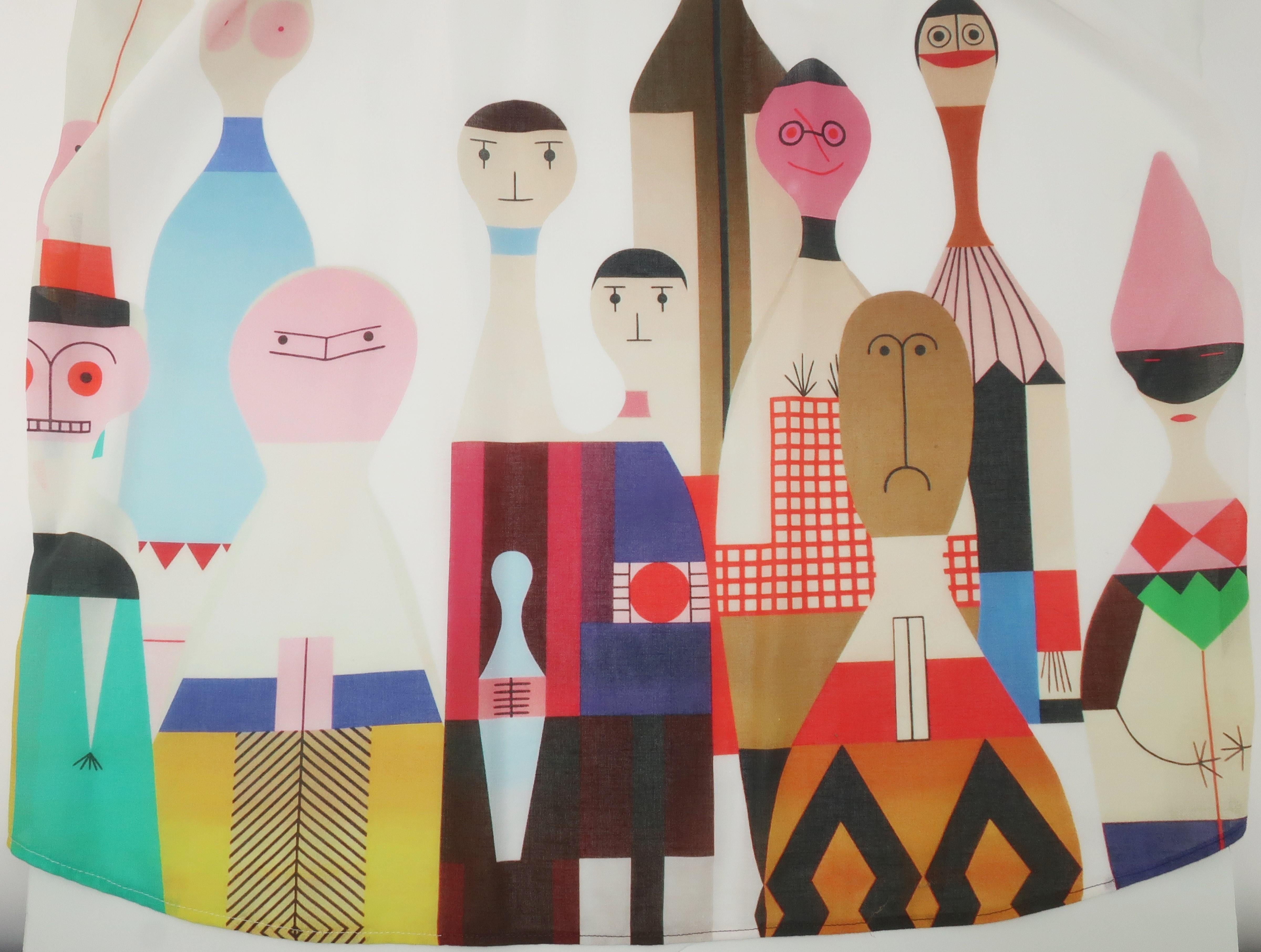 Akris Baumwolloberteil mit Alexander Girard-Druck, 2018 5