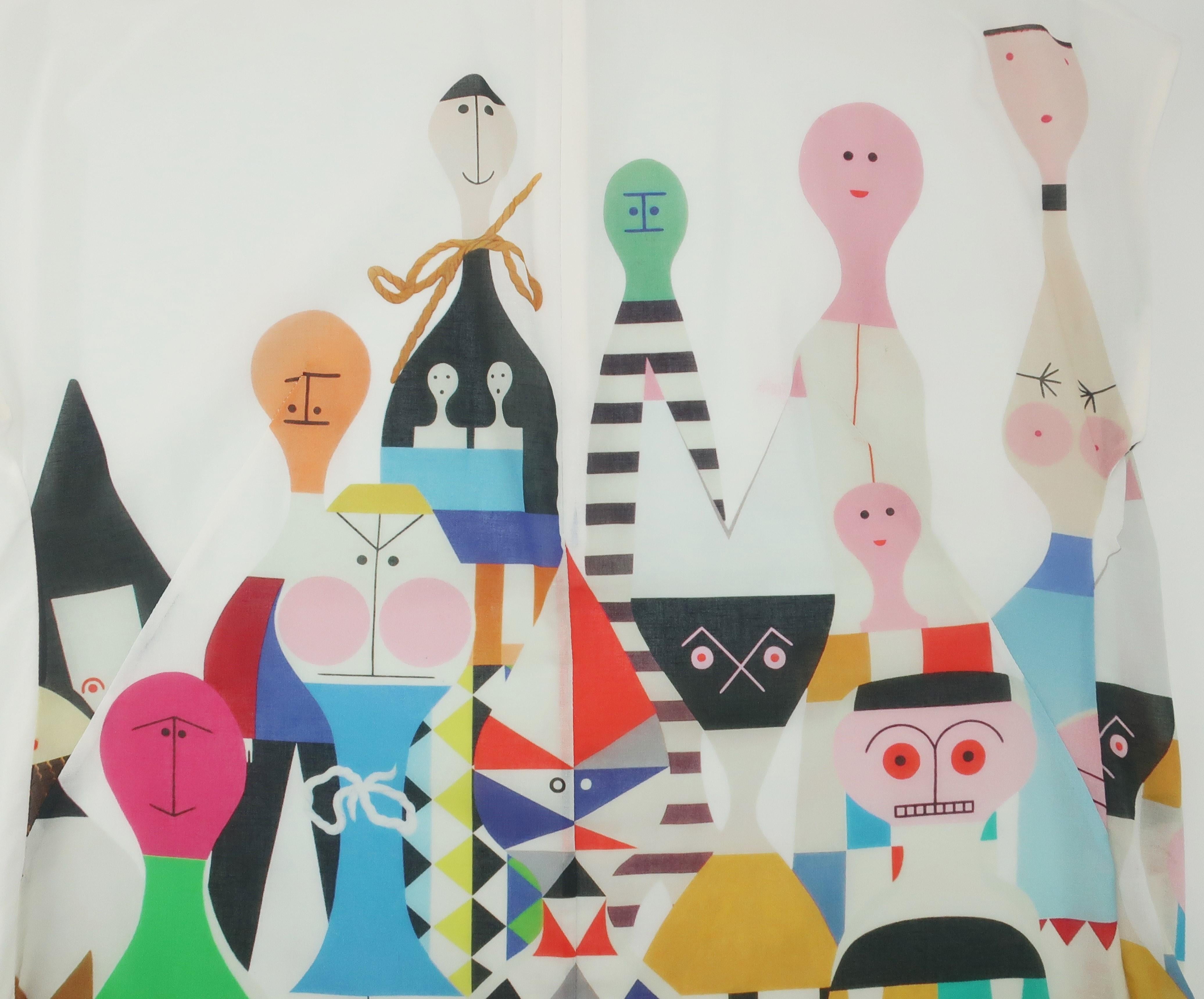 Akris Baumwolloberteil mit Alexander Girard-Druck, 2018 6