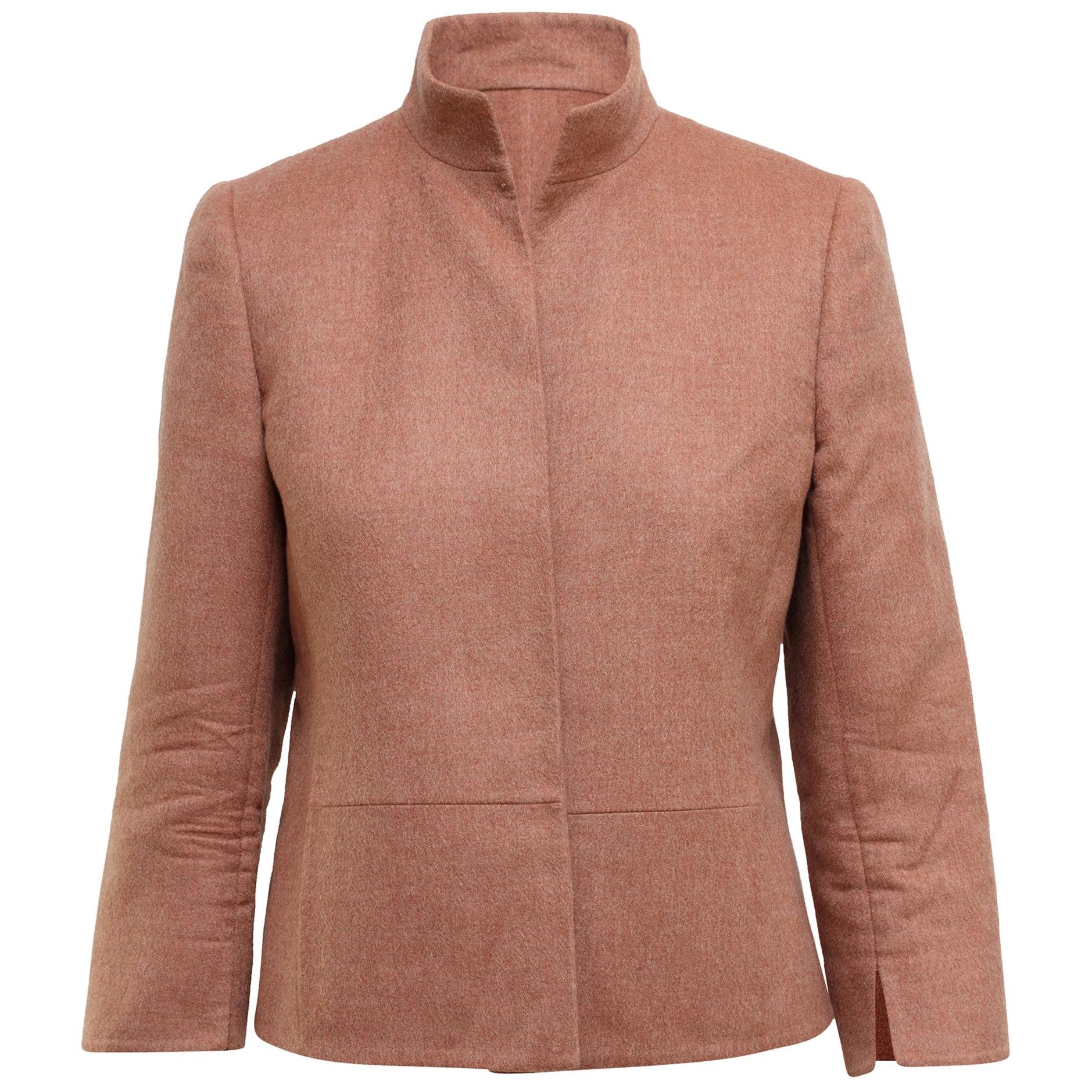 Akris Dusty Rose Cashmere Jacket