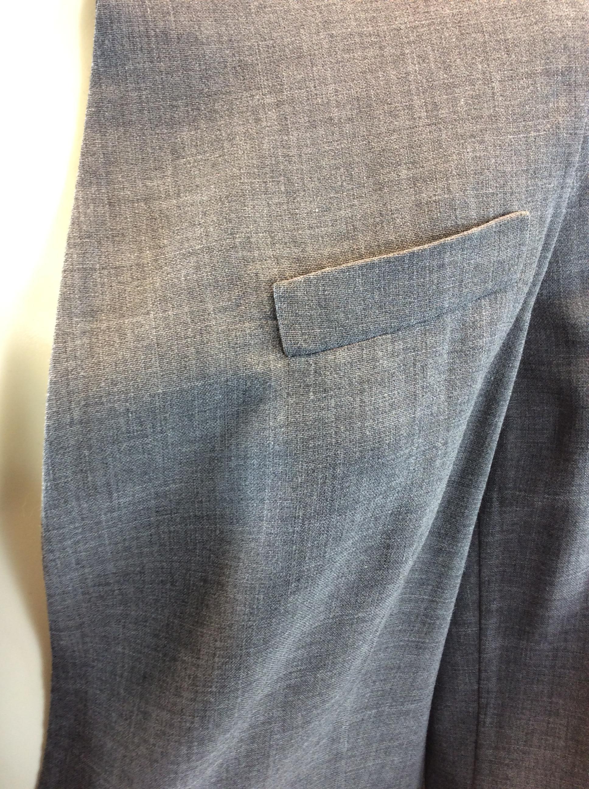 Women's Akris Grey Linen and Wool Jacket For Sale