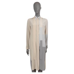 AKRIS 2020 COLORBLOCK SHIRT Dress 34 XS