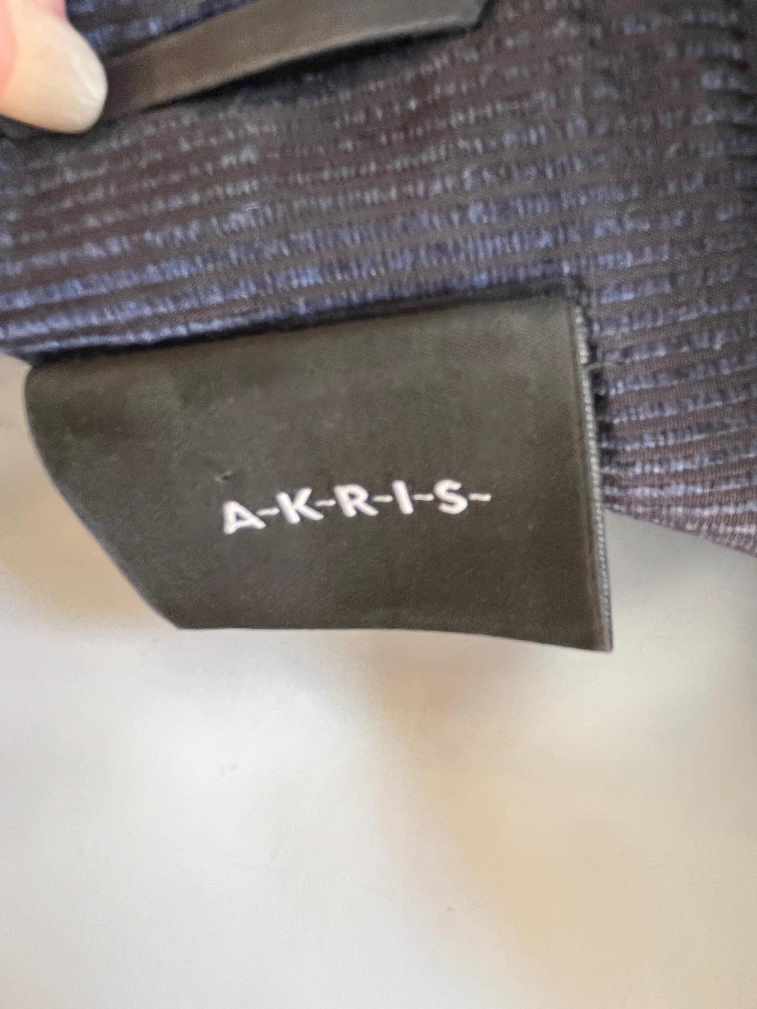 AKRIS Ottoman Silk A-Line Coat Dress Size 6 For Sale 6