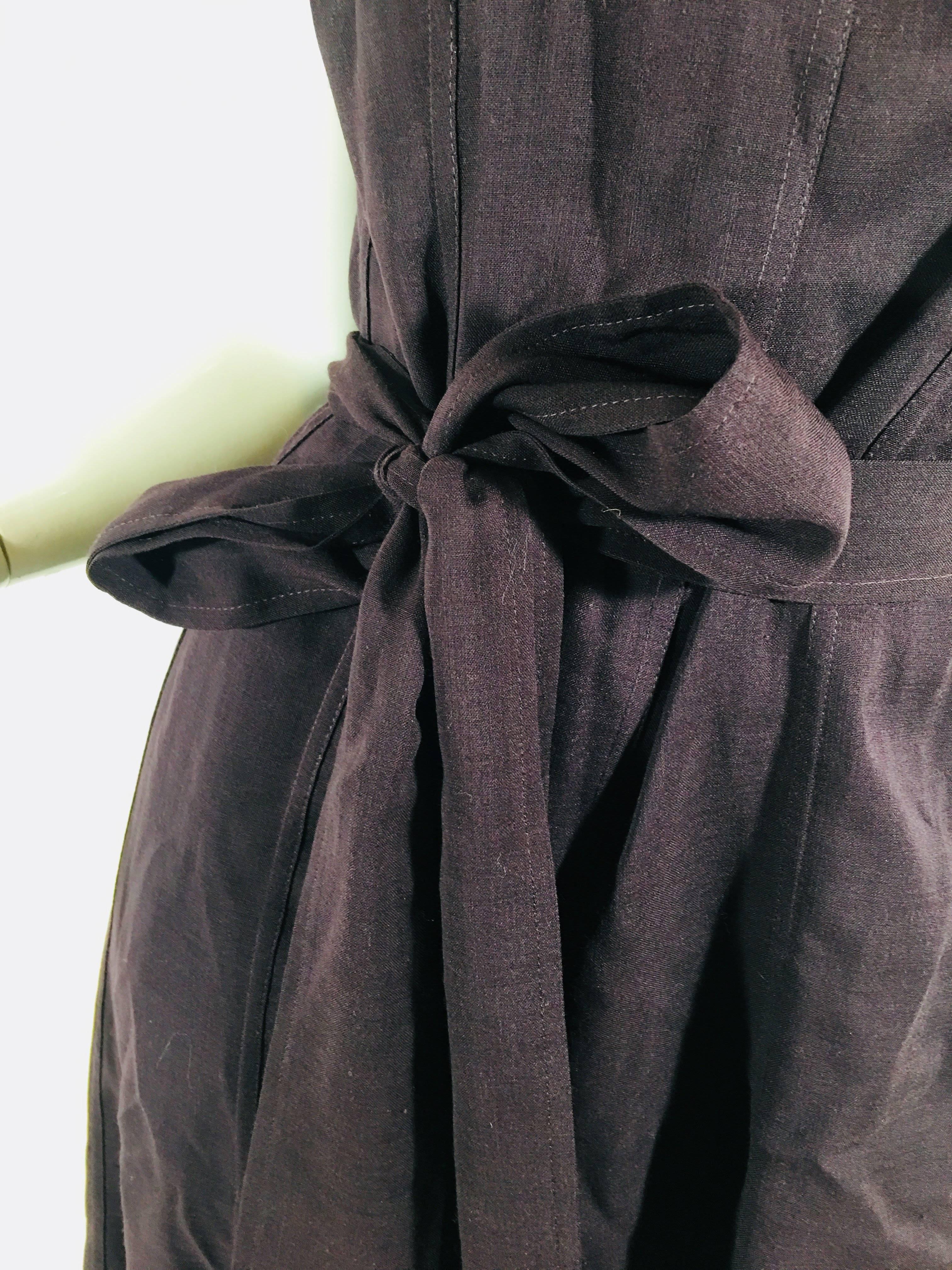 Akris Punto Belted Dress In Excellent Condition In Bridgehampton, NY