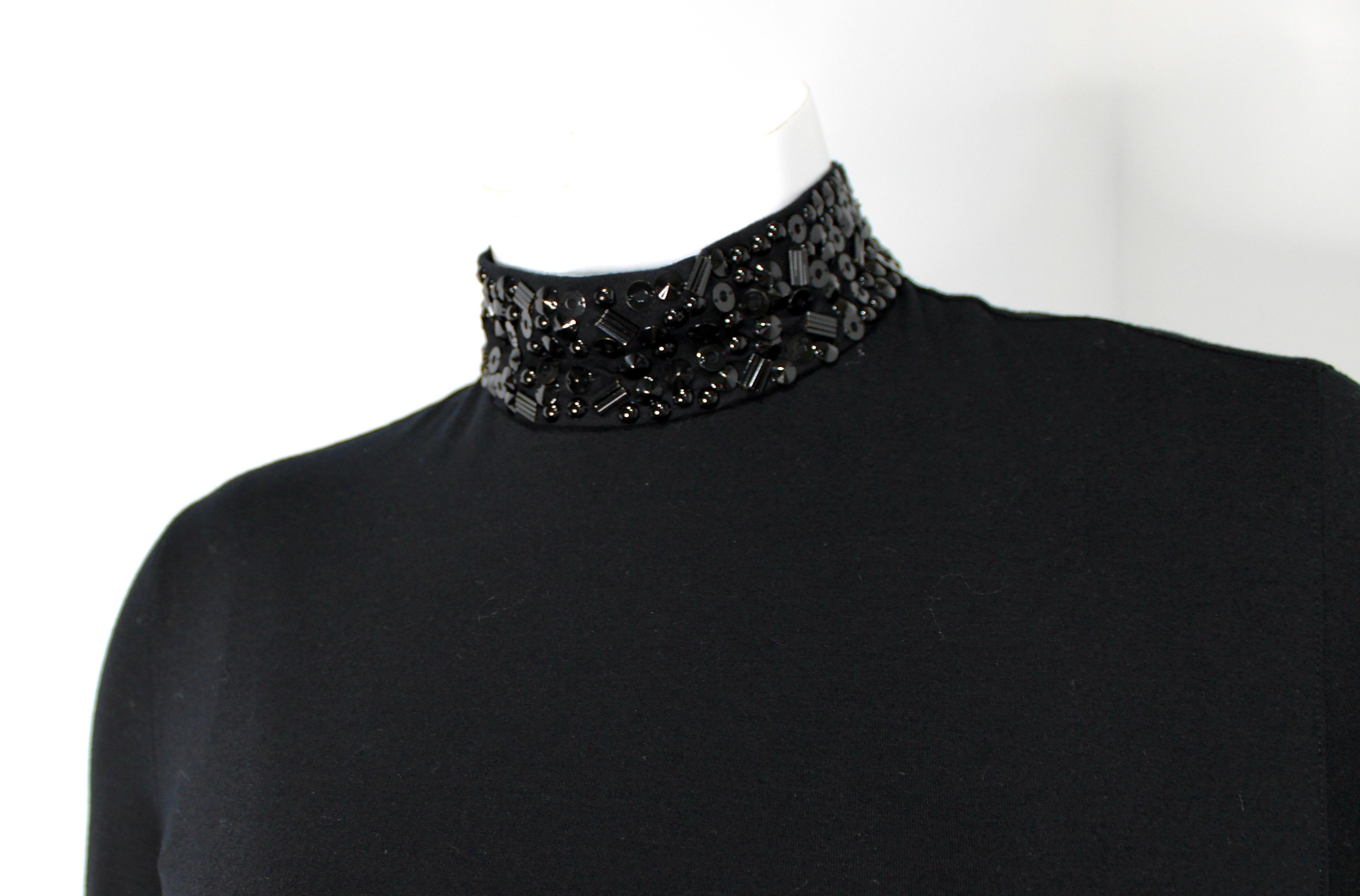 Noir Akris Punto - Chemise à manches longues en modal clouté - noir en vente