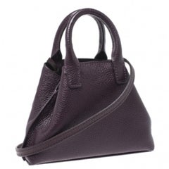 Akris Purple Leather Crossbody Bag