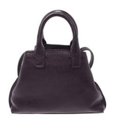 Akris Purple Leather Crossbody Bag