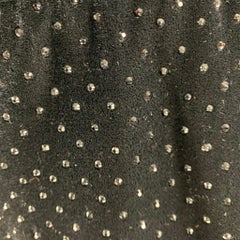 AKRIS Size 10 Black Polyester Beaded Dress Pants