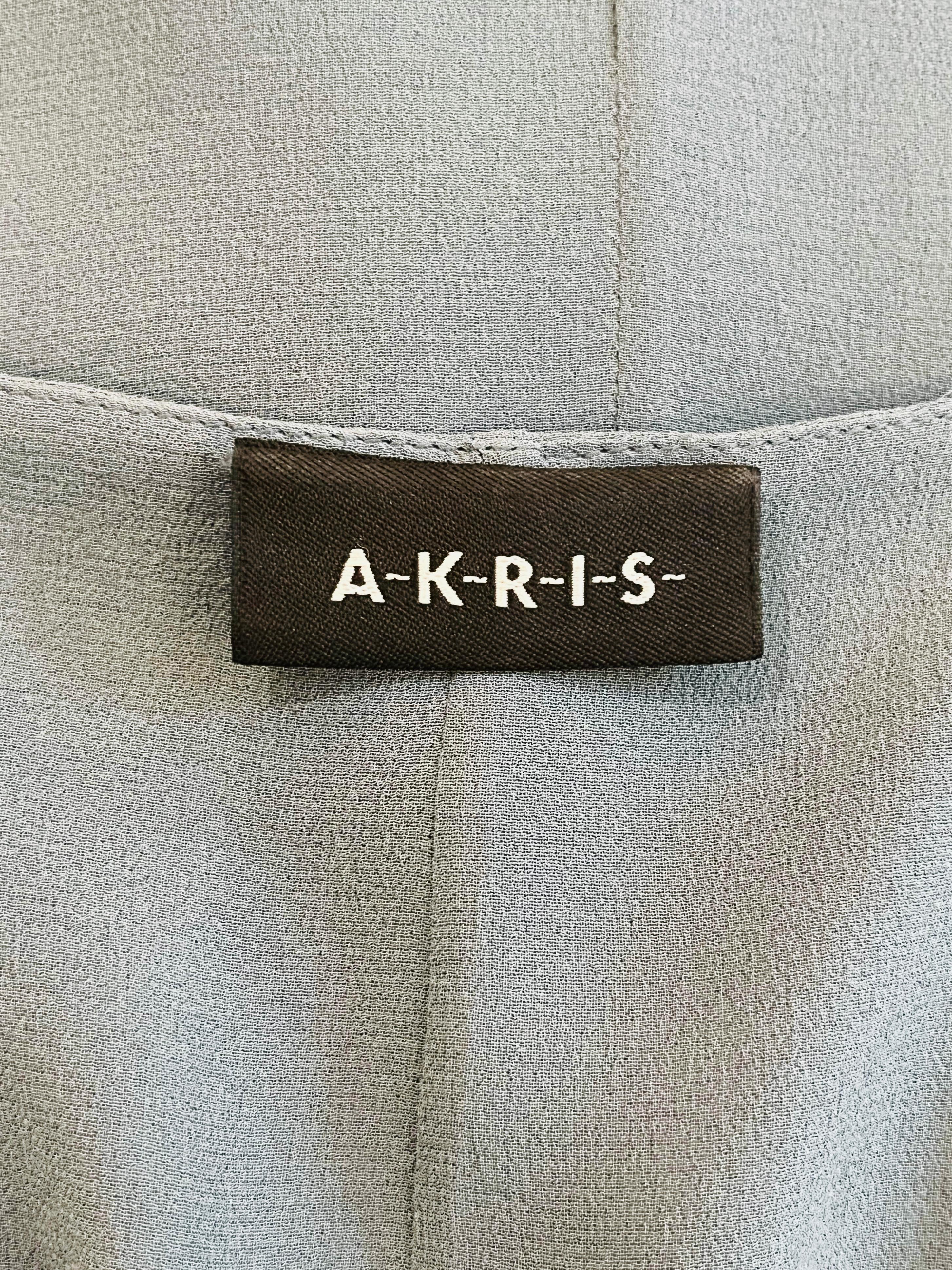 Akris Sleeveless Silk Top For Sale 1