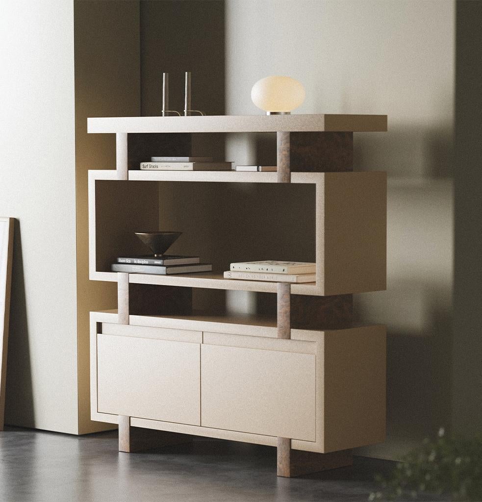 Estantería Aks - Borgoña by Hermhaus Lacado en venta