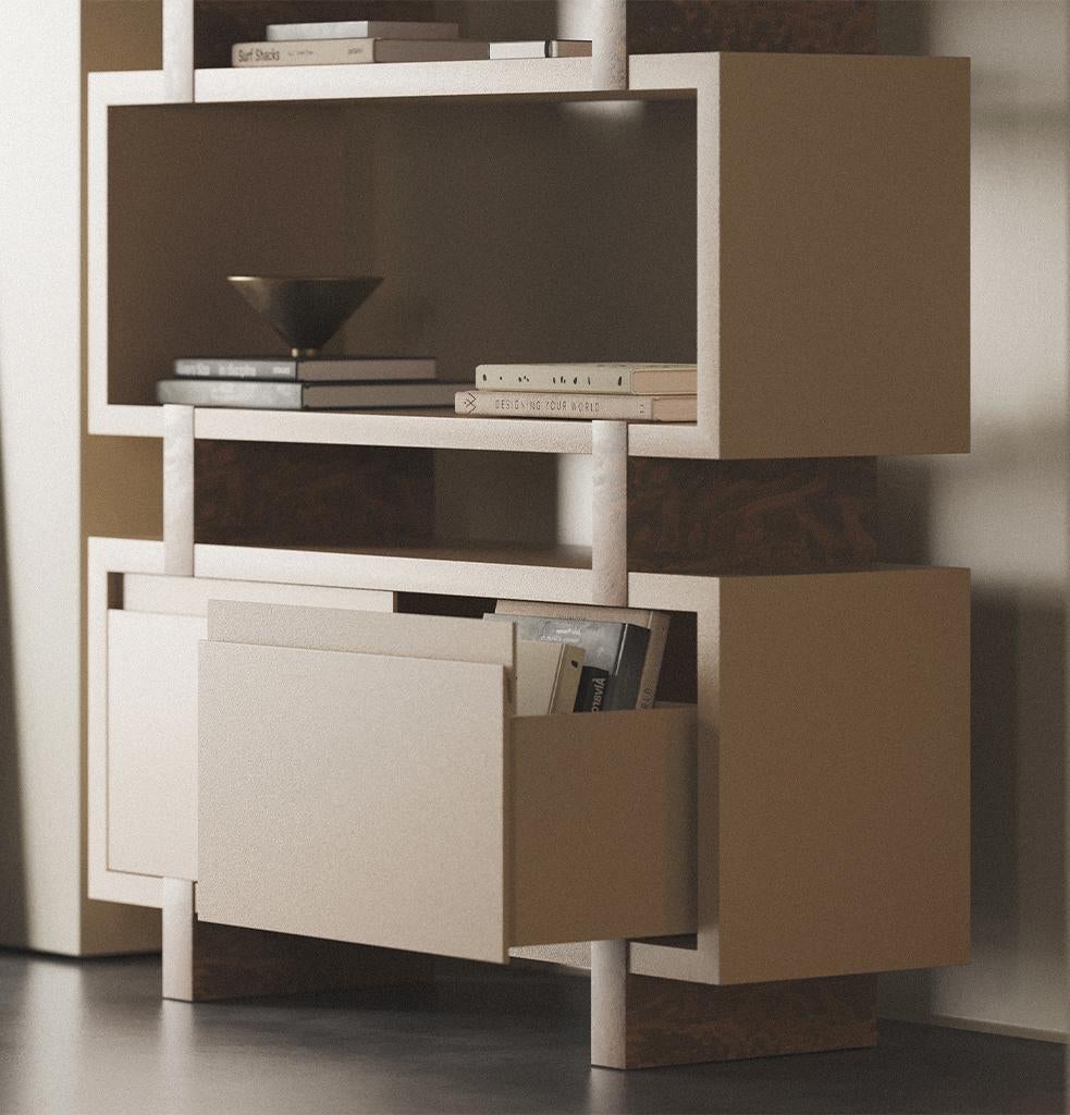 Estantería Aks - Borgoña by Hermhaus en venta 1