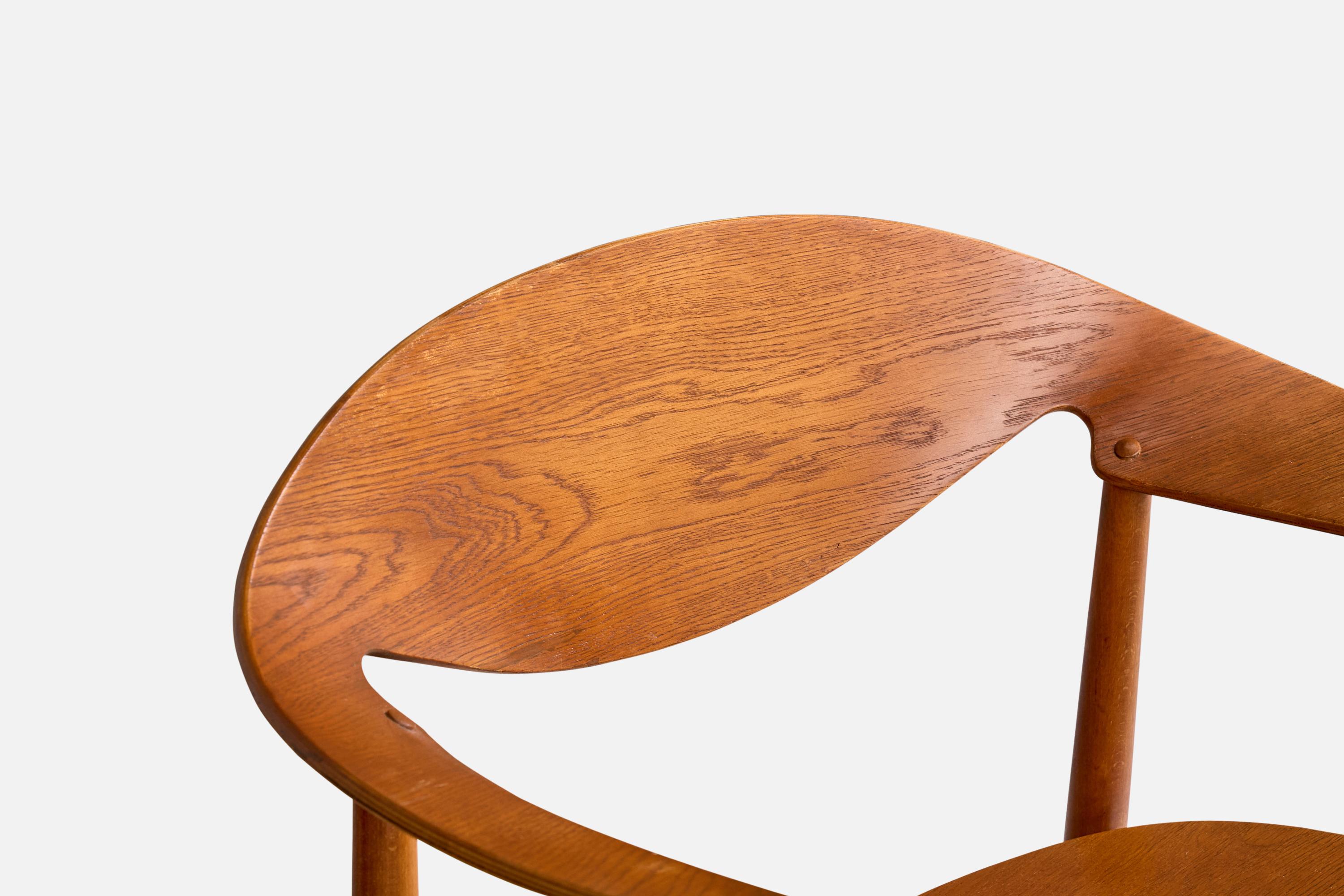 Aksel Bender Madsen et Ejner Larsen, fauteuil, teck, Danemark, années 1950 en vente 1