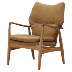 Aksel Bender Madsen for Bovenkamp Lounge Chair in Oak and Teak 