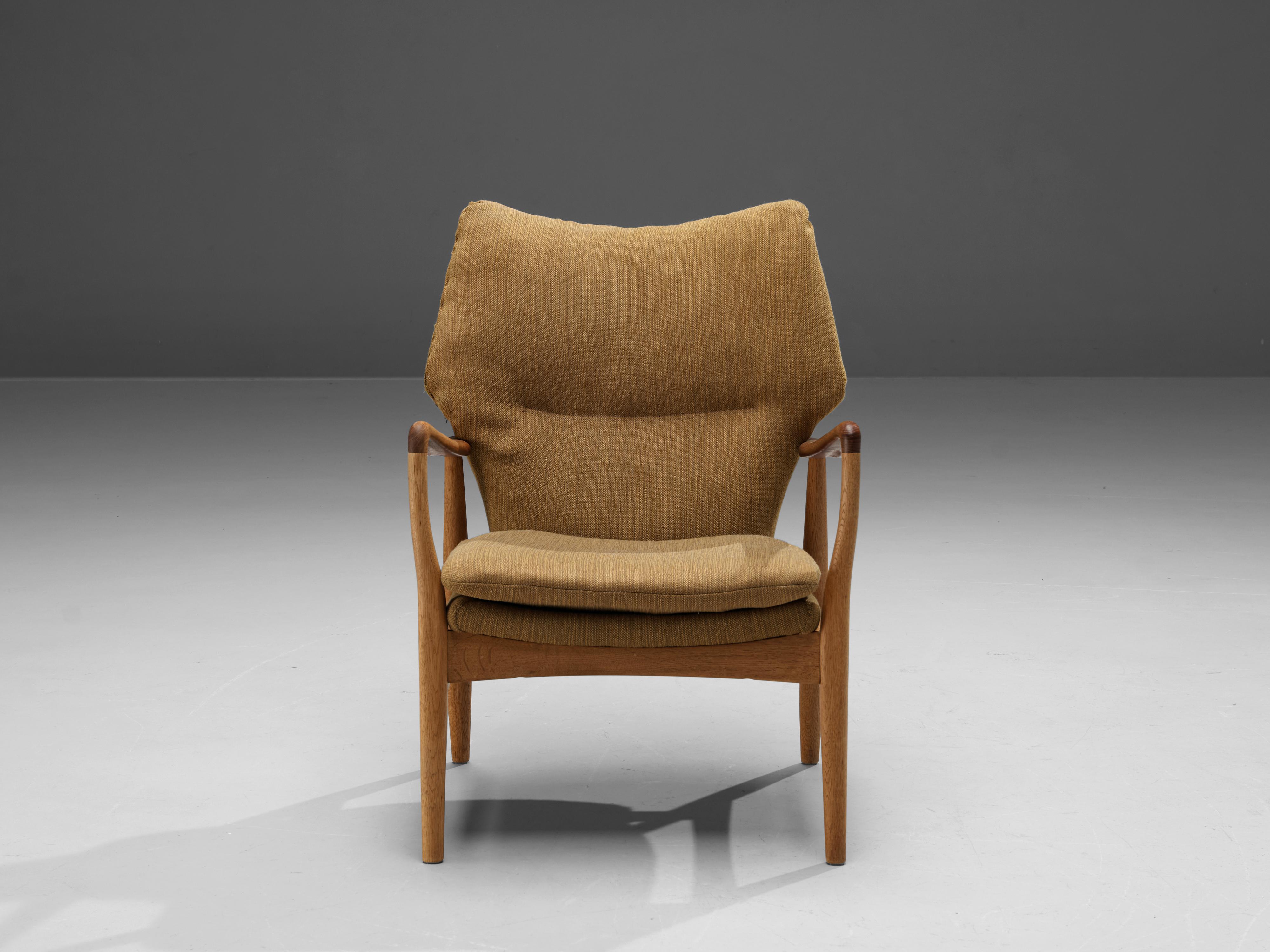 Aksel Bender Madsen for Bovenkamp Lounge Chair in Oak and Teak 3