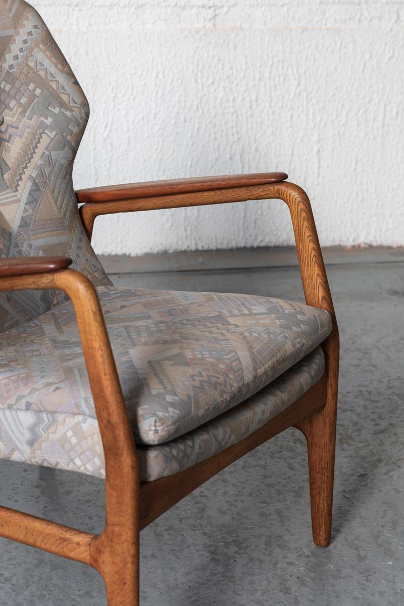 Dutch Aksel Bender Madsen & Henry Schubell Lowback Easy Chair 'Model 100', Netherlands
