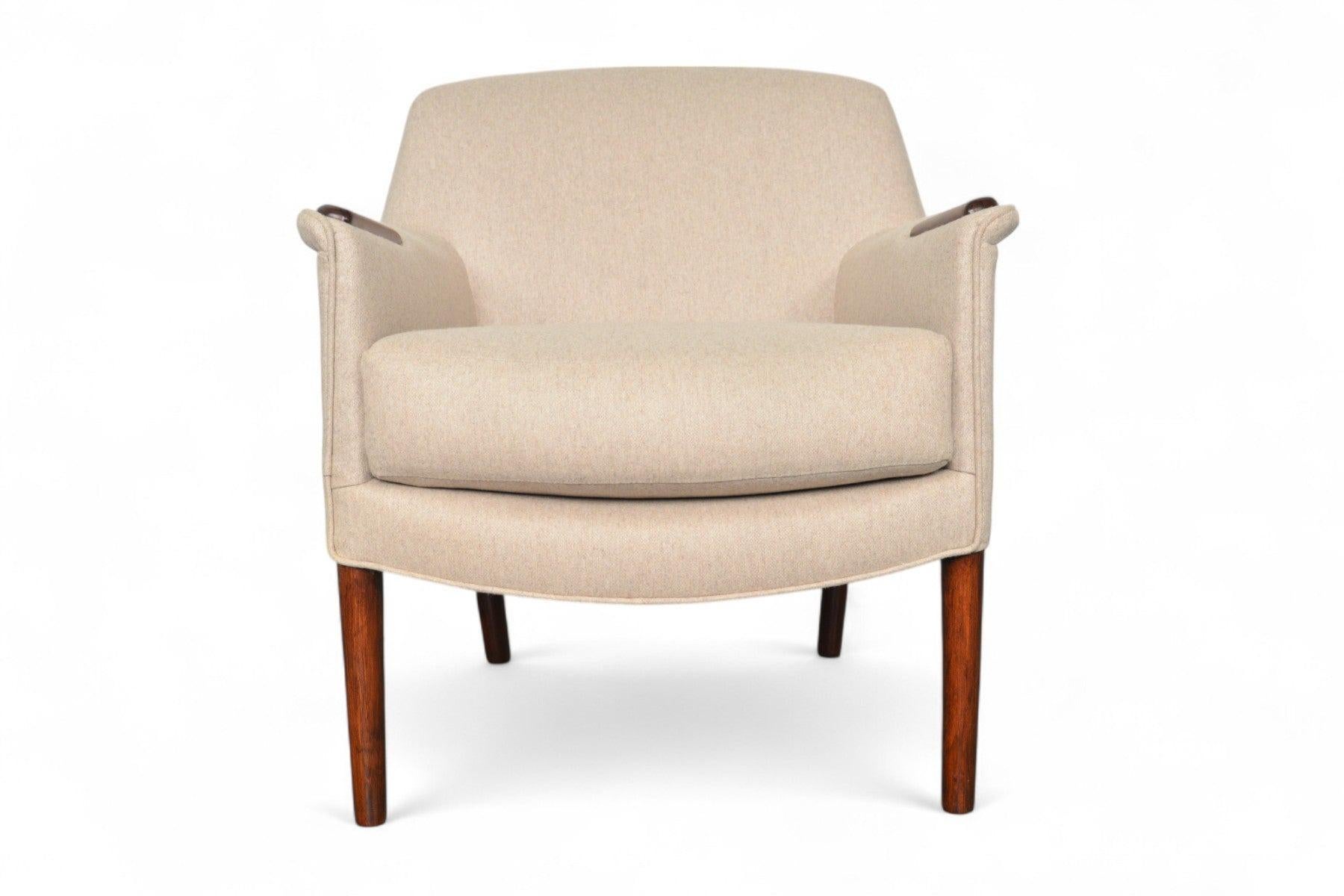 Chaise longue Aksel Bender Madsen modèle 4401 en bois de rose en vente 3