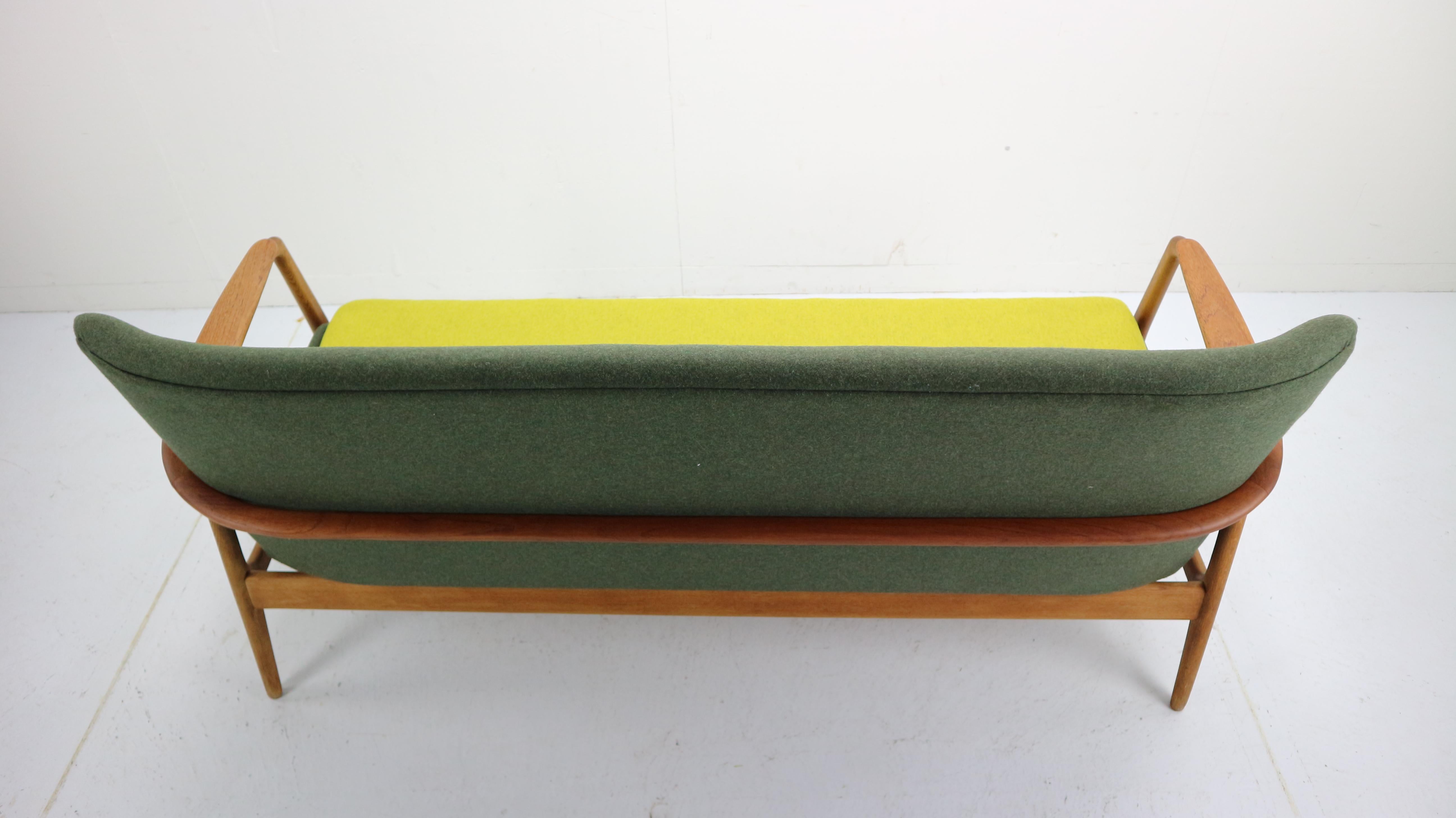 Aksel Bender Madsen Wingback Sofa for Bovenkamp, 1950s In Good Condition In The Hague, NL
