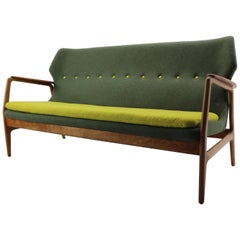 Aksel Bender Madsen Wingback Sofa for Bovenkamp, 1950s