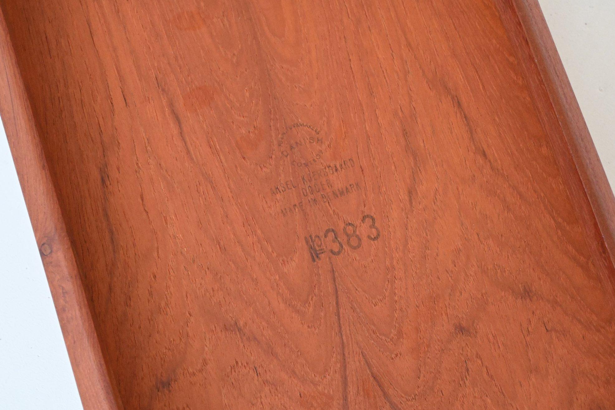 Aksel Kjersgaard bedside table or nightstand in teak Odder Denmark 1960 6