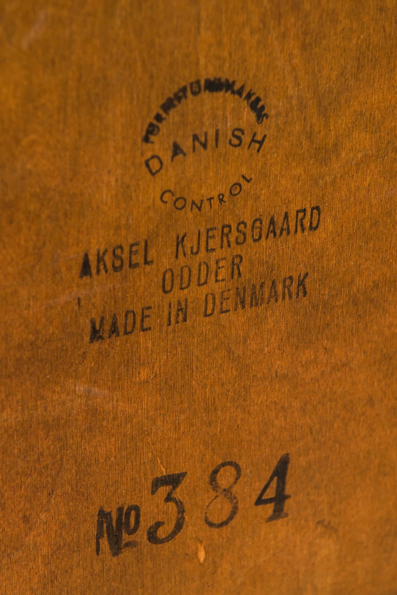 Mid-20th Century Aksel Kjersgaard Bureau or Side Table Model 384 by Odder in Denmark
