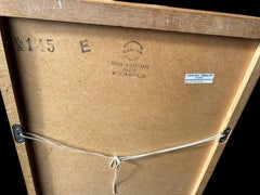 Aksel Kjersgaard Hall Set of a 2 Drawer Cabinet and Matching Wall Mirror