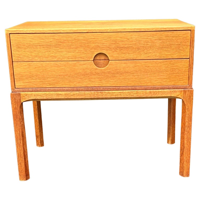 Aksel Kjersgaard Hall Set of a 2 Drawer Cabinet and Matching Wall 