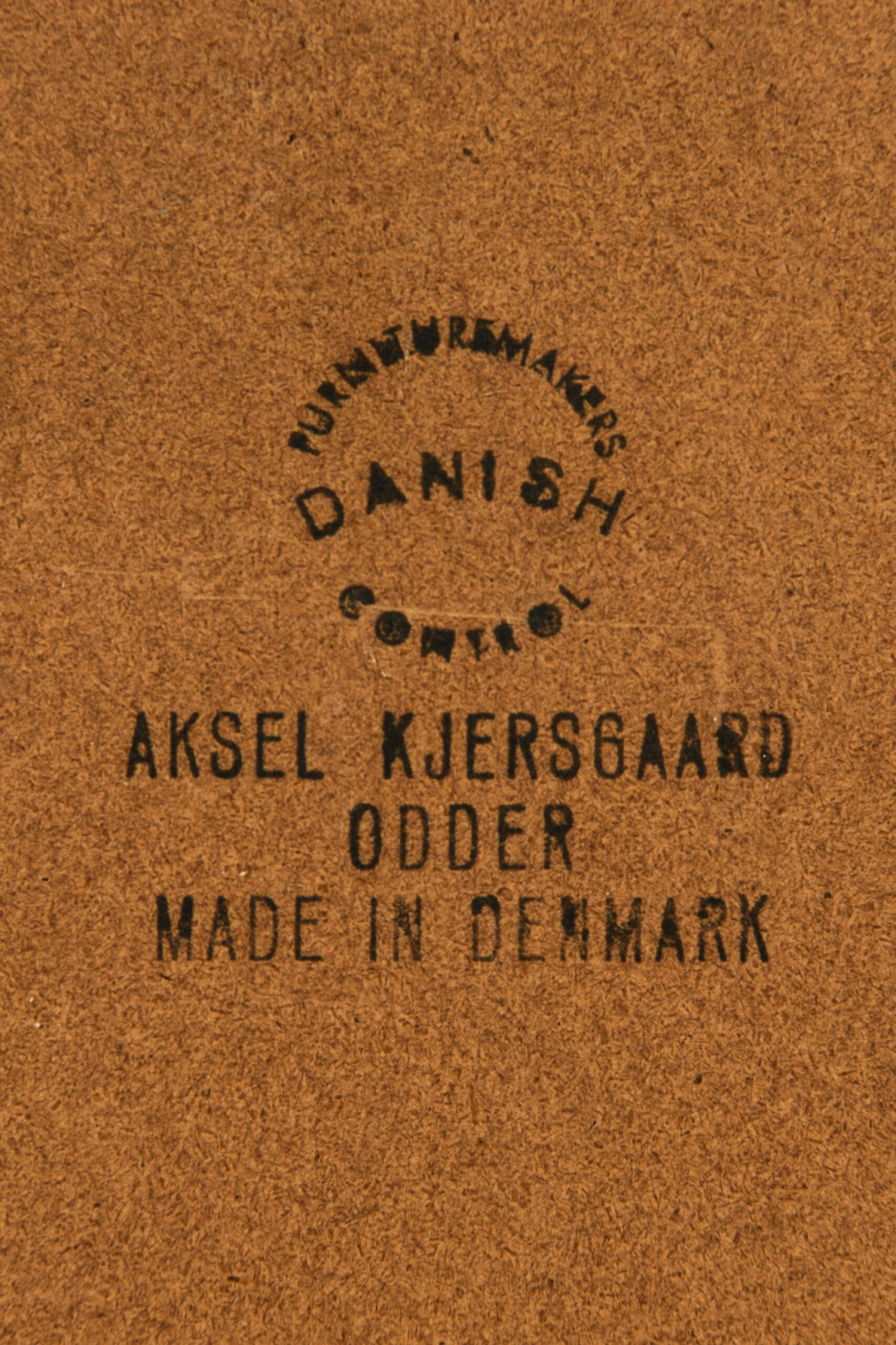 Aksel Kjersgaard Spiegel Hergestellt von Odder in Dänemark (Skandinavische Moderne) im Angebot